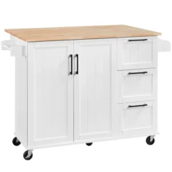 Yaheetech Rolling Kitchen Cart Kitchen Island With Storage Cabinet 17 Yaheetech Rolling Kitchen Cart Kitchen Island With Storage Cabinet -Baxton Home Shop GUEST 001c0565 1f69 4cb9 8a61 db7856705246
