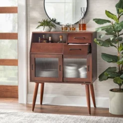 Taymour Mid-Century Buffet Walnut - Buylateral -Baxton Home Shop GUEST 013953a6 97b3 42d3 87fe c86cf0ff1494