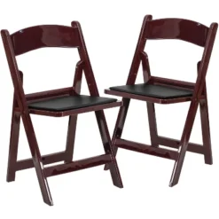 Flash Furniture Hercules™ Folding Chair - Resin– 2 Pack 1000LB Weight Capacity Event Chair -Baxton Home Shop GUEST 018715f3 7d9b 407e 999d 398925d93d55