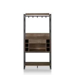Orella Rustic Baker's Rack Reclaimed Oak - MiBasics -Baxton Home Shop GUEST 0226988d 53f1 4ca4 b8cb a4cae353aabc