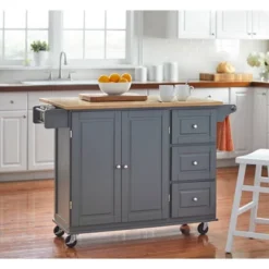 Aspen Kitchen Cart - Buylateral -Baxton Home Shop GUEST 02660329 4cfb 401c 9c46 91444f67929a