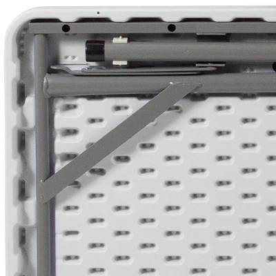 Emma And Oliver 34.5" Square 4-Player Folding Card Game Table With Green Felt And Cup Holders 6 Emma And Oliver 34.5" Square 4-Player Folding Card Game Table With Green Felt And Cup Holders - Image 4