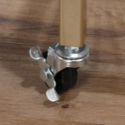 International Luxury Bar Cart Satin Gold/Clear Glass Finish - Sauder -Baxton Home Shop GUEST 02abfc80 66f8 497e 90a7 ba93bbde5d4f