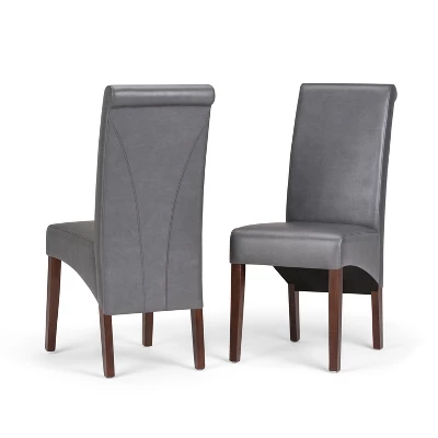 Set Of 2 Franklin Deluxe Parson Dining Chair - Wyndenhall 8 Set Of 2 Franklin Deluxe Parson Dining Chair - Wyndenhall - Image 6