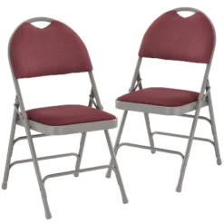 Flash Furniture 2 Pack HERCULES Series Extra Large Ultra-Premium Triple Braced Metal Folding Chair With Easy-Carry Handle 28 Flash Furniture 2 Pack HERCULES Series Extra Large Ultra-Premium Triple Braced Metal Folding Chair With Easy-Carry Handle -Baxton Home Shop GUEST 04dceadd 4711 43c2 85da 2510daa242e3