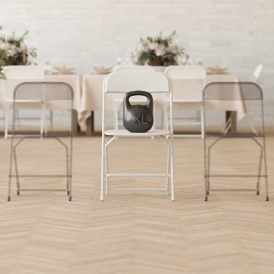 Flash Furniture Hercules™ Big And Tall Commercial Folding Chair - Extra Wide 650LB. Capacity - Durable Plastic - 4-Pack 16 Flash Furniture Hercules™ Big And Tall Commercial Folding Chair - Extra Wide 650LB. Capacity - Durable Plastic - 4-Pack - Image 14