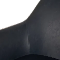 Set Of 2 Mid Century Modern Vintage Leatherette Dining Armchair Navy Blue - Glitzhome -Baxton Home Shop GUEST 05769155 cedc 4bef ade0 da9783cd7817