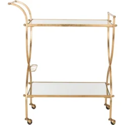 Lucretius Bar Cart - Safavieh -Baxton Home Shop GUEST 05b7b5ca a1de 4370 a12c b5f141b86a3a