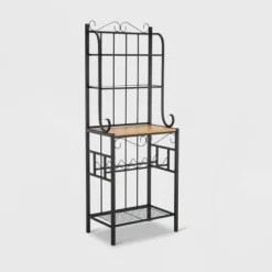 Praha Bakers Rack Black - Boraam