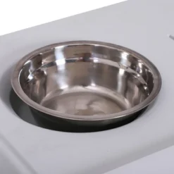 Outsunny Portable Folding Camping Table With Sink, Faucet, Dual Stainless Steel Basins, And Accessories For Fish Cleaning, 50" -Baxton Home Shop GUEST 080062f1 3586 41cf 823d 21df373396cd