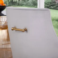 Beverly Velvet Dining Chair Gray - Abbyson Living -Baxton Home Shop GUEST 0840c805 9054 4150 9051 1476d9ec20af