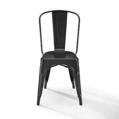Set Of 2 17" Amelia Metal Chair Matte Black - Crosley 13 Set Of 2 17" Amelia Metal Chair Matte Black - Crosley -Baxton Home Shop GUEST 09c1ad4f 9ed7 49ac a54d a93fa99ee9ff