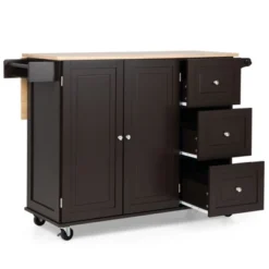 Costway Kitchen Island Cart On Wheels, Mobile Kitchen Island Rolling Island Trolley W/ 2-Door Cabinet 18 Costway Kitchen Island Cart On Wheels, Mobile Kitchen Island Rolling Island Trolley W/ 2-Door Cabinet -Baxton Home Shop GUEST 0a026e13 7f05 45cc 8de8 5070255ba955