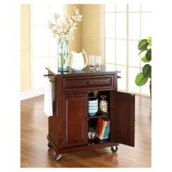 Solid Black Granite Top Portable Kitchen Cart/Island - Crosley 11 Solid Black Granite Top Portable Kitchen Cart/Island - Crosley -Baxton Home Shop GUEST 0a606d58 9fa6 4b07 9531 ee97c695d385