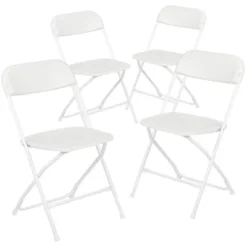 Emma And Oliver 650 Lb. Capacity Premium Home And Event Plastic Folding Chair (4 Pack) -Baxton Home Shop GUEST 0adaad63 5c9d 4dbe b65d 14f4dae4801a