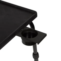 Table Mate Pro Folding Tray Table With Cup Holder And Electronic Device Holder