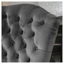 Set Of 2 Moira New Velvet Dining Chair Charcoal - Christopher Knight Home -Baxton Home Shop GUEST 0bdb4fc3 5720 4a0b 884c 6ee9d4c4a0c2