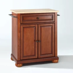 Alexandria Wood Top Portable Kitchen Island/Cart - Crosley -Baxton Home Shop GUEST 0cdfa591 3b2b 428b 8d24 4178d88a3fa8