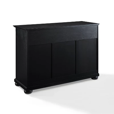 Alexandria Sideboard Cabinet With Wine Storage Black - Crosley 11 Alexandria Sideboard Cabinet With Wine Storage Black - Crosley - Image 9