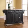Full Size Stainless Steel Top Kitchen Cart Black/Stainless Steel - Crosley -Baxton Home Shop GUEST 0dc40df2 4b86 479f b84a 9295a6f156a6