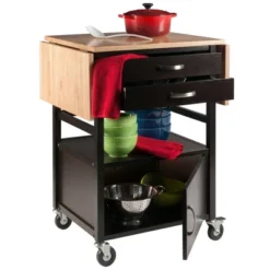 Bellini Kitchen Cart Coffee/Natural - Winsome 21 Bellini Kitchen Cart Coffee/Natural - Winsome -Baxton Home Shop GUEST 0dd0785d cf96 46b9 95e0 9e70a5f5cb8e