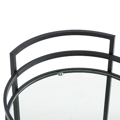 Bailey Bar Cart Matte Black - Crosley 7 Bailey Bar Cart Matte Black - Crosley - Image 5