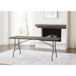 30" Fold-In-Half Blow Molded Folding Table - Room & Joy -Baxton Home Shop GUEST 1108317d 3bca 4843 aec3 127bb2047835