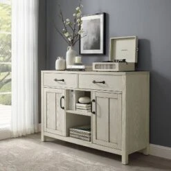 Roots Sideboard Whitewash - Crosley 18 Roots Sideboard Whitewash - Crosley -Baxton Home Shop GUEST 1335d207 51b8 4999 9e00 65f47a15321c