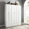 3pc Harper Entryway Pantry Closets White - Crosley -Baxton Home Shop GUEST 134fa1a3 46c5 484a 8a3e 81b12d3e84fd