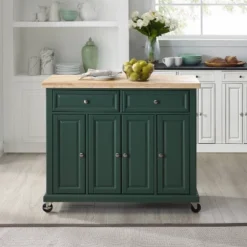 Madison Kitchen Island/Cart Emerald Green - Crosley -Baxton Home Shop GUEST 1354be9b 576d 4960 ba55 edcf37159f37