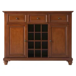 Crosley Cambridge Buffet Server / Sideboard Cabinet With Wine Storage -Baxton Home Shop GUEST 13592a15 7ec0 40cf 822c 63007ff01970