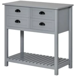 HOMCOM Sideboard Buffet Cabinet, Storage Serving Console Table With 4 Drawers And Slatted Bottom Shelf For Kitchen, Living Room 10 HOMCOM Sideboard Buffet Cabinet, Storage Serving Console Table With 4 Drawers And Slatted Bottom Shelf For Kitchen, Living Room -Baxton Home Shop GUEST 13eafd51 12c8 4ecc b942 8cd567da8c70