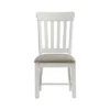 Set Of 2 Drake Slat Back Cushion Seat Side Chairs Rustic White/French Oak - Intercon -Baxton Home Shop GUEST 167eb144 3924 4600 b837 9b4acbb72202
