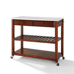 Granite Top Kitchen Prep Cart - Crosley -Baxton Home Shop GUEST 191f0cc9 2bcd 49ee aa25 31049e01dc07
