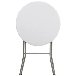 Emma And Oliver 2.6-Foot Round Granite White Plastic Bar Height Folding Event Table -Baxton Home Shop GUEST 197e654a 514a 48e2 b3ce 2e089a3ff831 1