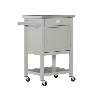 Sydney Apartment Kitchen Cart - Linon 18 Sydney Apartment Kitchen Cart - Linon - Image 16