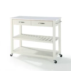Granite Top Kitchen Prep Cart - Crosley -Baxton Home Shop GUEST 19a8009a 2ff2 46ff 9b14 cc75edbf0620