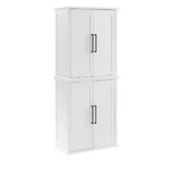 Bartlett Tall Storage Pantry With 2 Stackable Pantries White - Crosley -Baxton Home Shop GUEST 19aefaf8 9bcc 4f0c b551 11e1f5450583