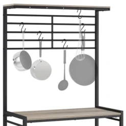 Yaheetech 4-Tier Kitchen Storage Rack With High Display Shelf -Baxton Home Shop GUEST 1a776b39 129e 47a6 9052 6ee3e37d038d