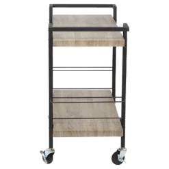 Maxwell Serving Cart Ash Veneer - OSP Home Furnishings