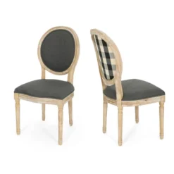Set Of 2 Phinnaeus Farmhouse Dining Chairs - Christopher Knight Home -Baxton Home Shop GUEST 1b8889c7 c6a9 44bc b729 fe4f761648ad