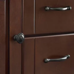 Eleanor Stainless Steel Top Kitchen Island Mahogany/Stainless Steel - Crosley -Baxton Home Shop GUEST 1bbecfb9 7e71 4c39 96db 16be80c8428d 1