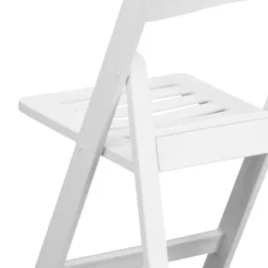 Emma And Oliver 4 Pack 1000 Lb. Capacity White Resin Folding Chair With Slatted Seat -Baxton Home Shop GUEST 1cccc4ae 0b77 4bed b308 9d99b038f1a8