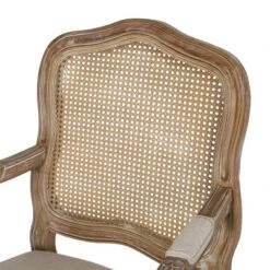 Set Of 2 Andrea French Country Wood And Cane Upholstered Dining Armchairs - Christopher Knight Home 25 Set Of 2 Andrea French Country Wood And Cane Upholstered Dining Armchairs - Christopher Knight Home -Baxton Home Shop GUEST 1cdd068d 0632 4253 8687 ee8f06032159