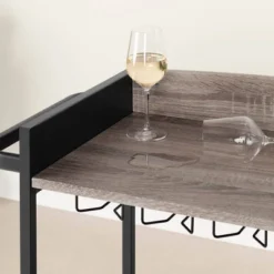 City Life Bar Cart With Wine Glass Rack - South Shore -Baxton Home Shop GUEST 1d577061 8f9f 41f6 a8fe 614534f82068