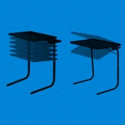 Table Mate Pro Folding Tray Table With Cup Holder And Electronic Device Holder -Baxton Home Shop GUEST 1d9608ce 4319 4da6 9e47 a3631dfef201