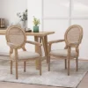 Set Of 2 Judith French Country Wood And Cane Upholstered Dining Chairs - Christopher Knight Home -Baxton Home Shop GUEST 1dca53f3 9138 4dbf a4c5 8e86c6550ac6