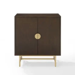 Blair Bar Cabinet Dark Brown/Gold - Crosley -Baxton Home Shop GUEST 1e2b47ae 6d2b 4b98 9169 0642d065afbe