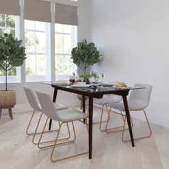 Set Of 2 Faux Leather Bucket Seat Dining Chairs With Frame - Merrick Lane 41 Set Of 2 Faux Leather Bucket Seat Dining Chairs With Frame - Merrick Lane -Baxton Home Shop GUEST 1f073f44 21d8 45b2 a9d0 6b4898bcf3f1