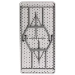 Flash Furniture 5-Foot Granite White Plastic Folding Table -Baxton Home Shop GUEST 1fcab064 4e12 48c2 8b9a a64d327d6b71